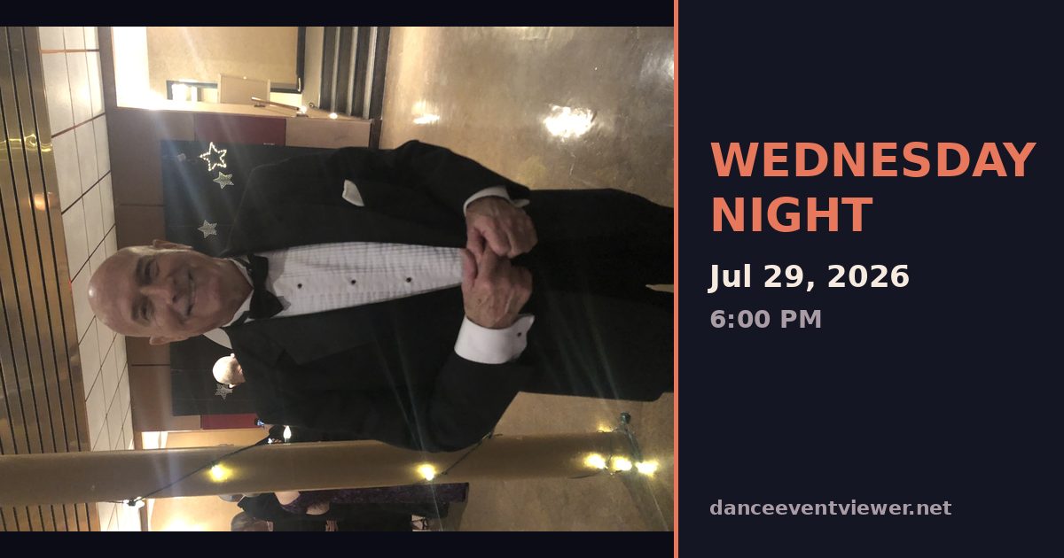 Ballroom Dance at Lynn Warwick's House (with Bill Thrall) flyer
