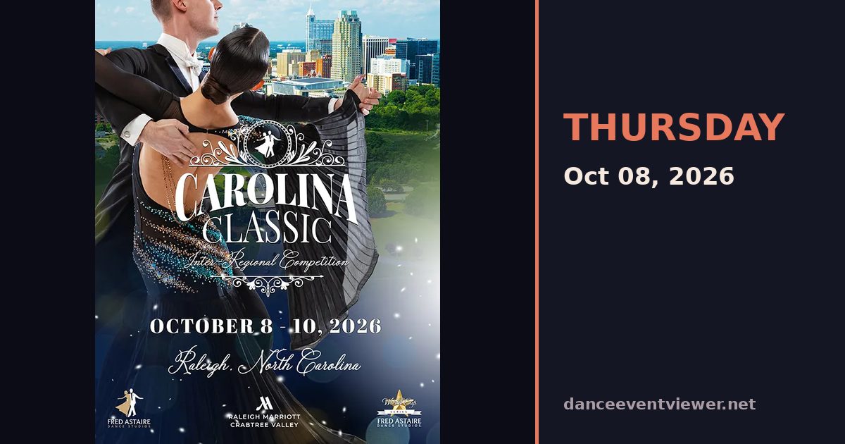 Carolina Classic 2026 flyer