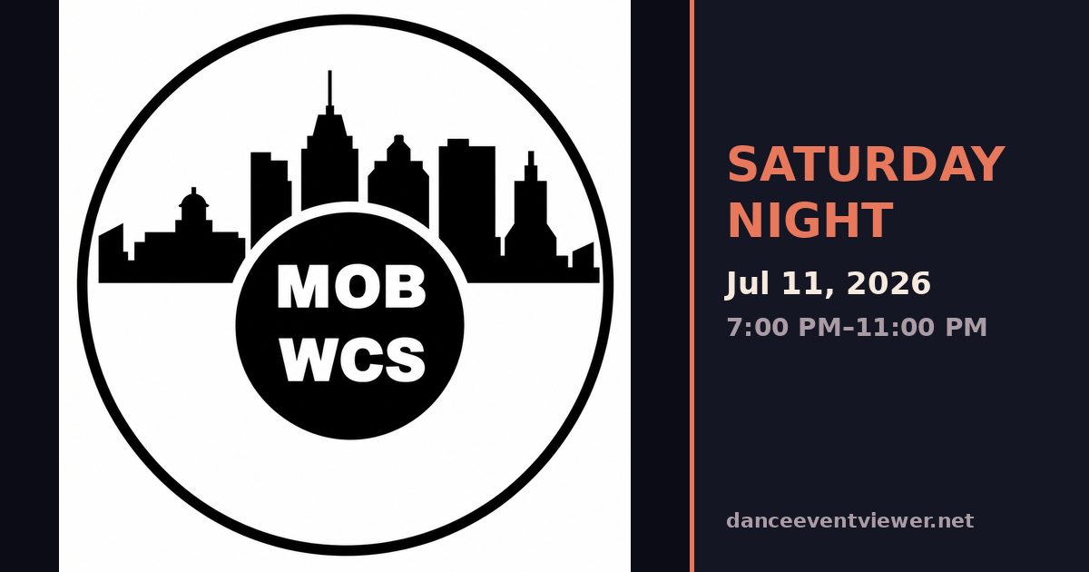 Mobtown Workshop and Social flyer