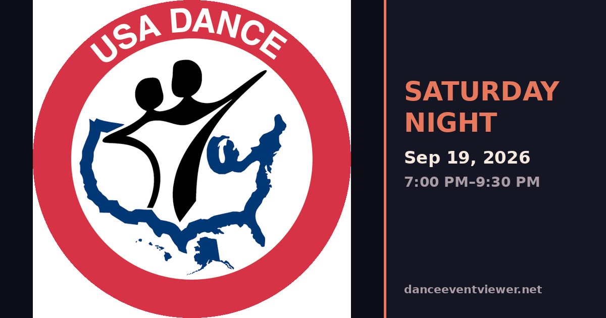 CCBD 30th Anniversary Dance flyer