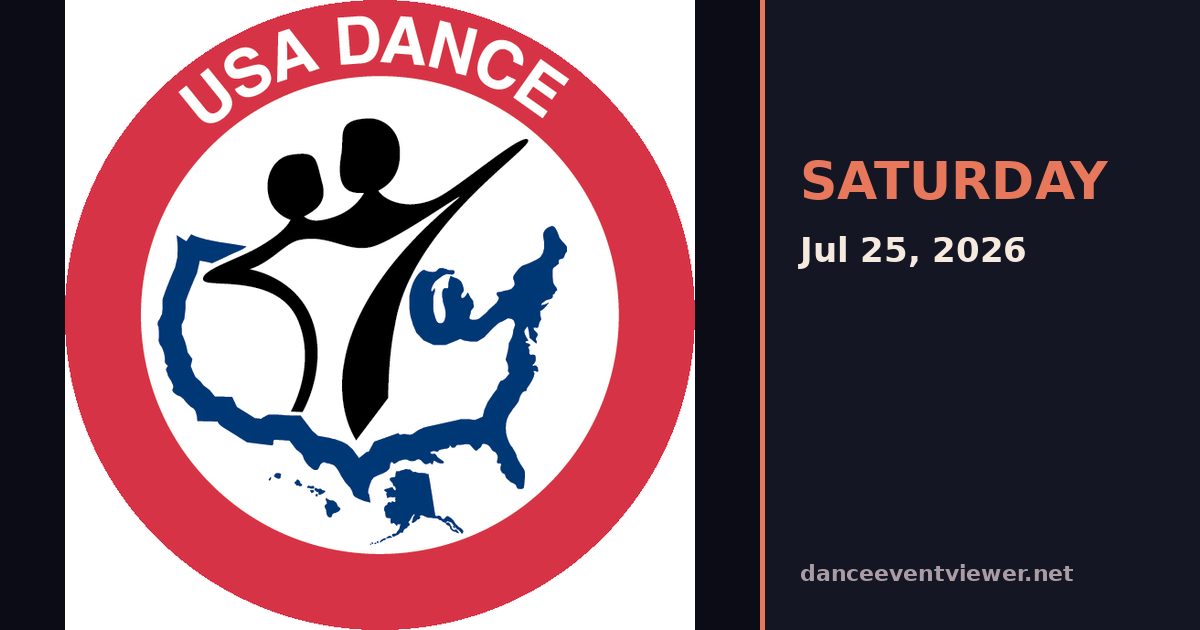 Greater Daytona Chapter 6026 Dance flyer
