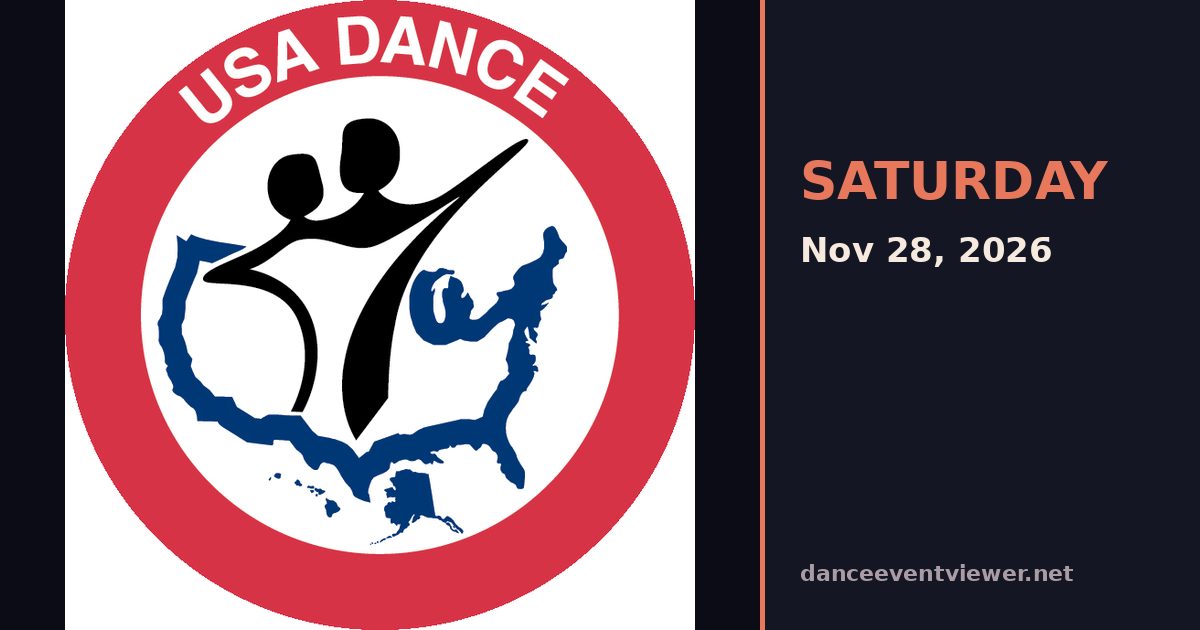 Greater Daytona Chapter 6026 Dance flyer