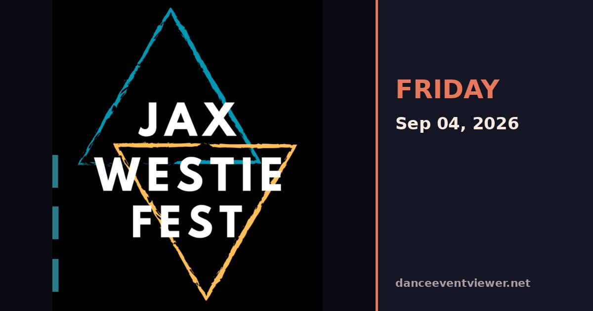 Jax Westie Fest flyer