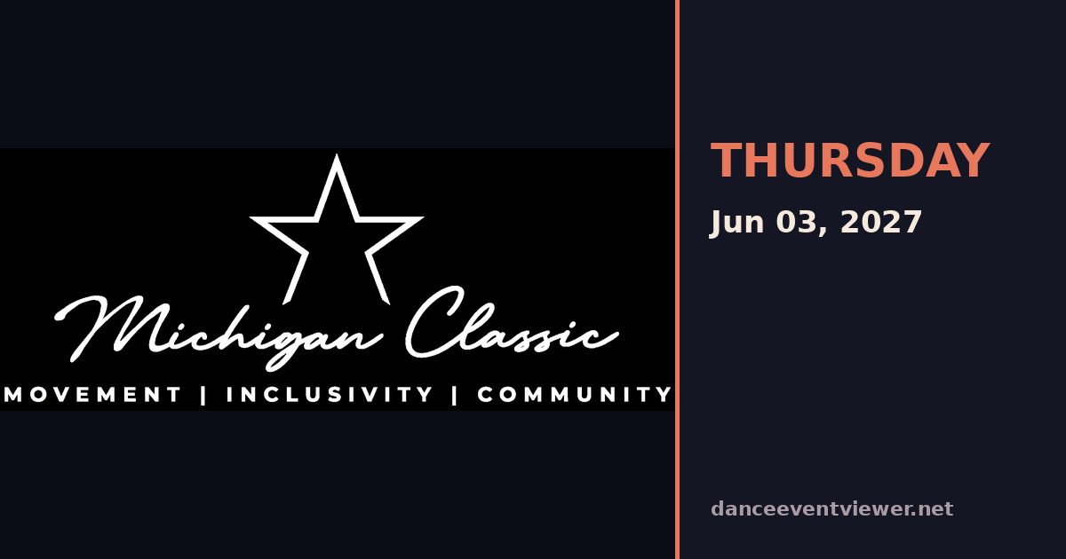 Michigan Classic flyer