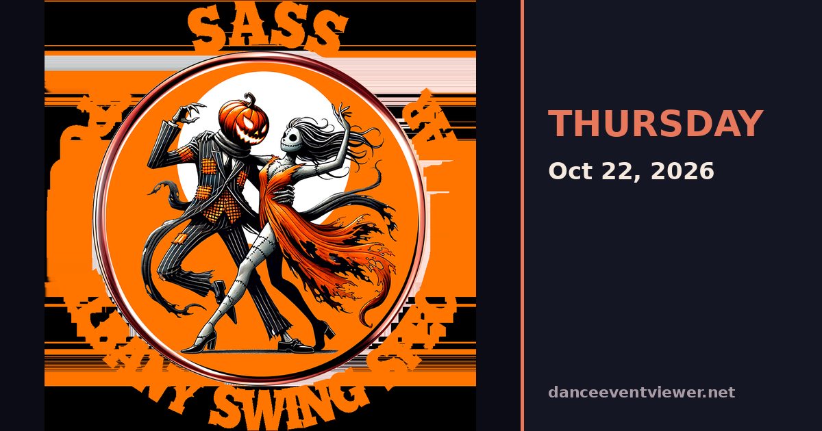 SASS – Spooky Albany Swing Spectacular flyer