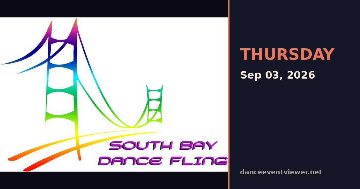 South Bay Dance Fling flyer