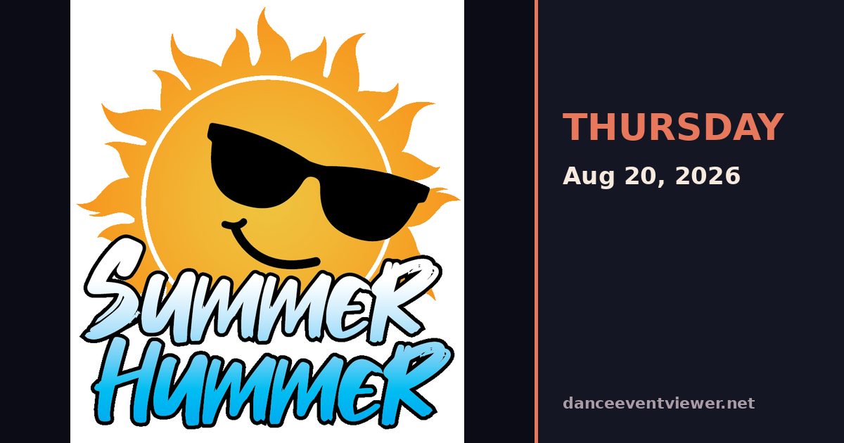 Summer Hummer flyer