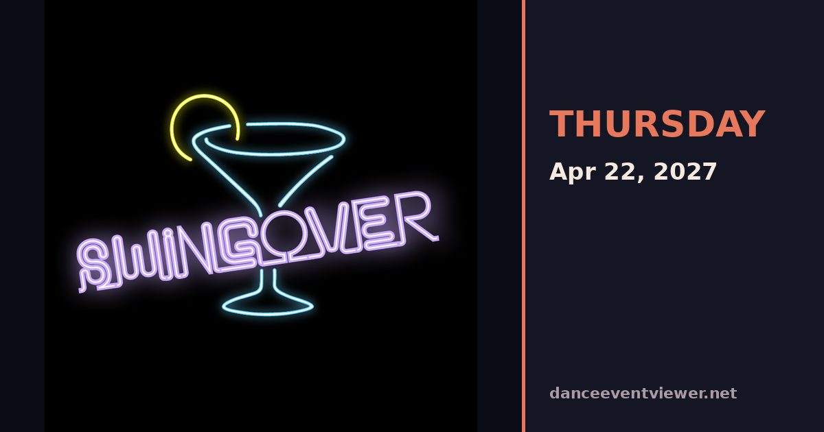 Swingover 2027 flyer