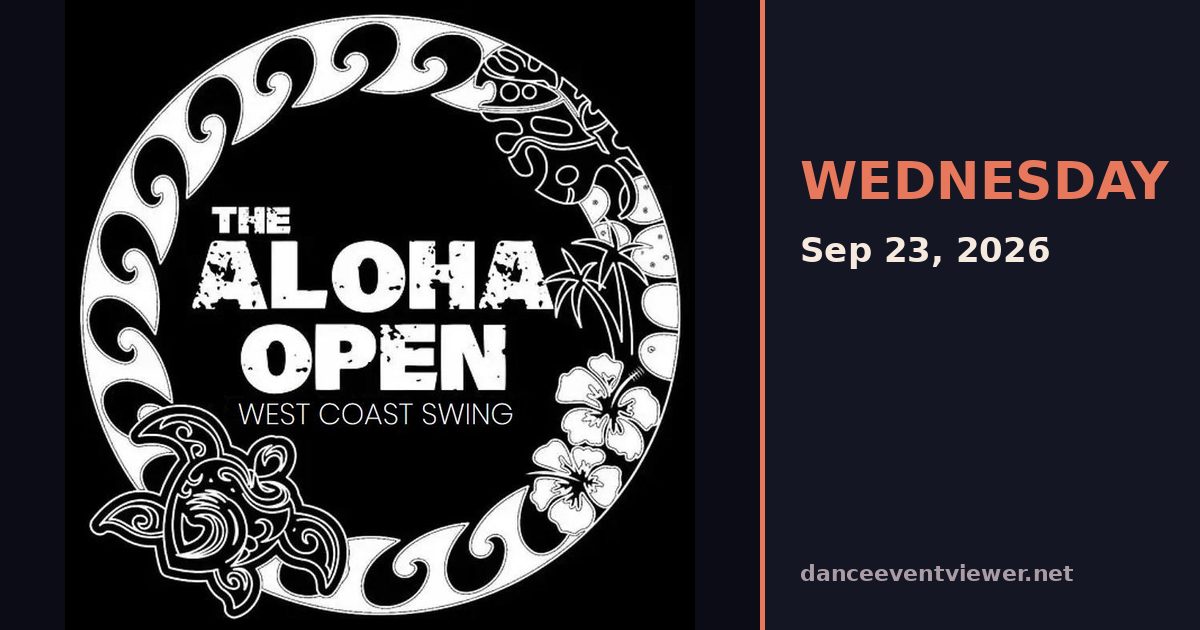 The Aloha Open flyer
